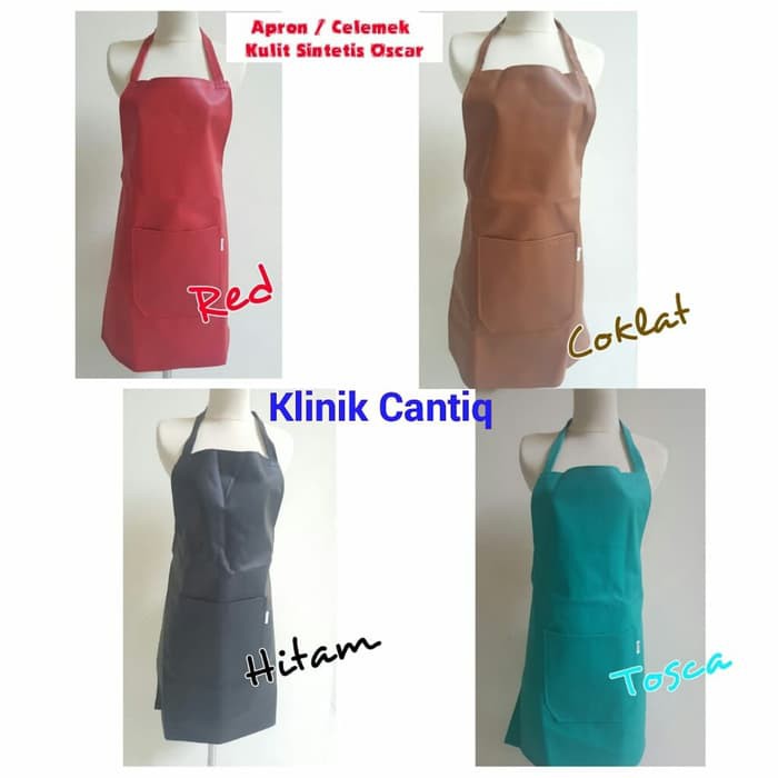 CELEMEK APRON KULIT SINTETIS OSCAR