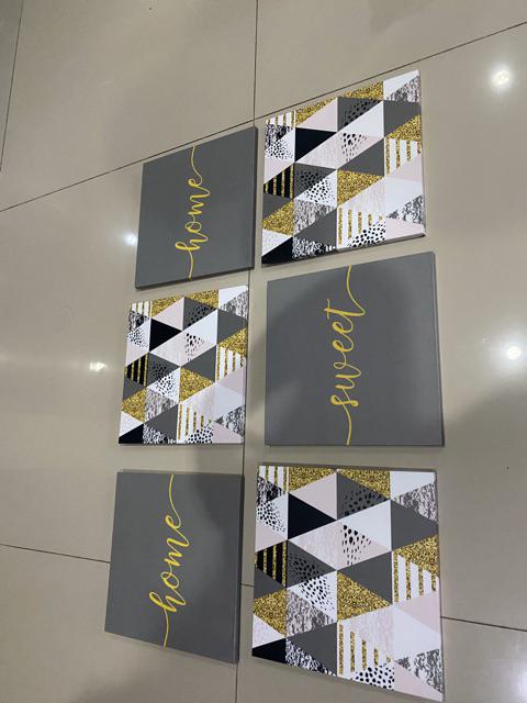 Craftpedia Hiasan Dinding Home Sweet Home 1 Set Swa16