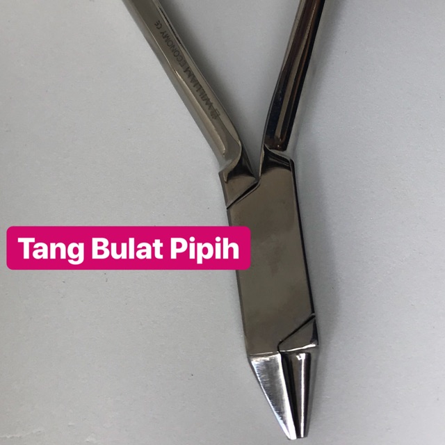 Dental Jaya Tang ortho bulat pipih // tang klamer bulat pipih