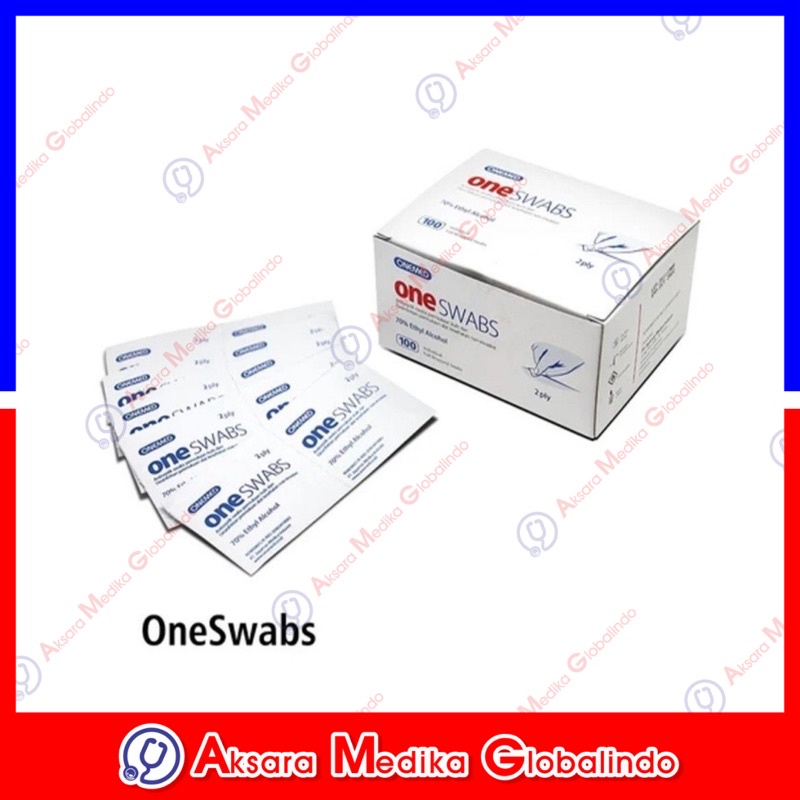 ALCOHOL SWAB ONEMED ALKOHOL ONESWAB ONE SWAB#AMG