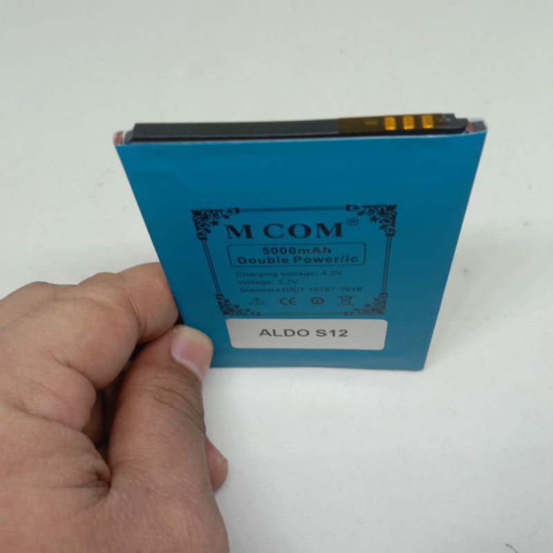 batrai batre aldo s12  Baterai Aldo Mcom S12 di jamin ga kecewa ga ngropan Kya yang ori