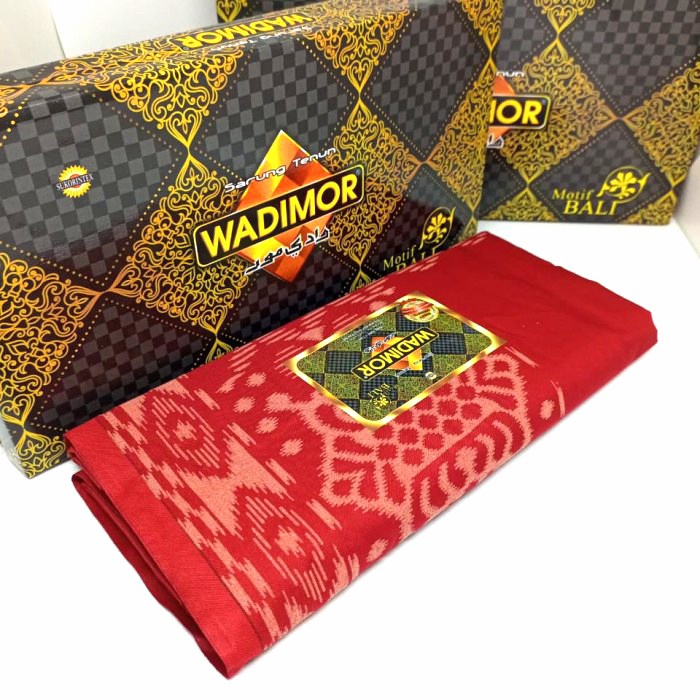 terbaru sarung wadimor motif bali/harga grosir termurah