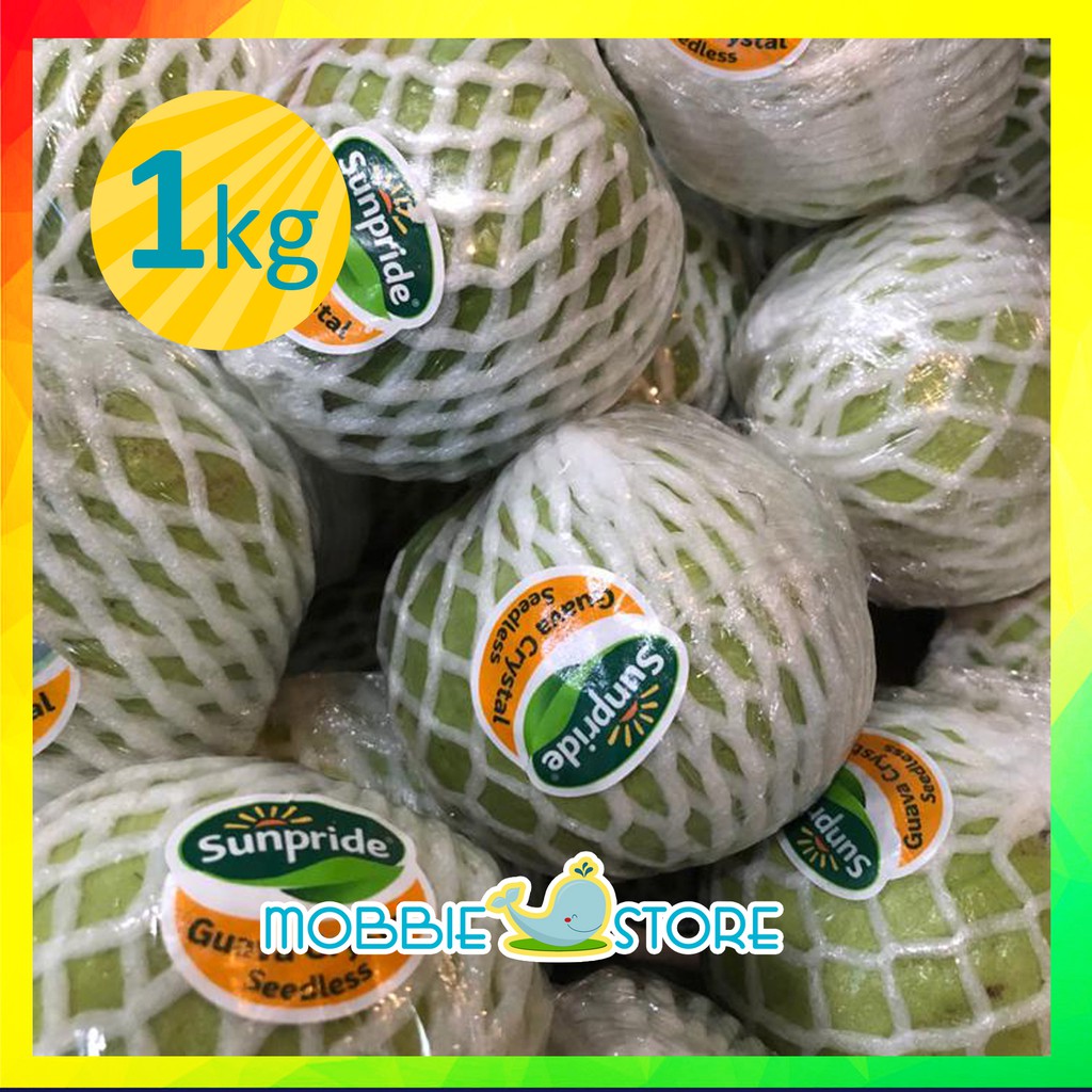 Jual Buah Jambu Kristal Sunpride 1kg Renyah Manis Segar Indonesiashopee Indonesia 