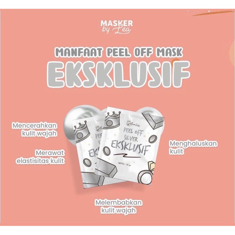 Masker Peel Off Lea Gloria BPOM