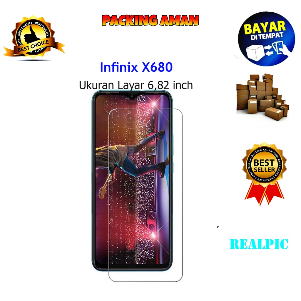 Tempered Glass Infinix X680 2020 Screen Protector Anti Gores