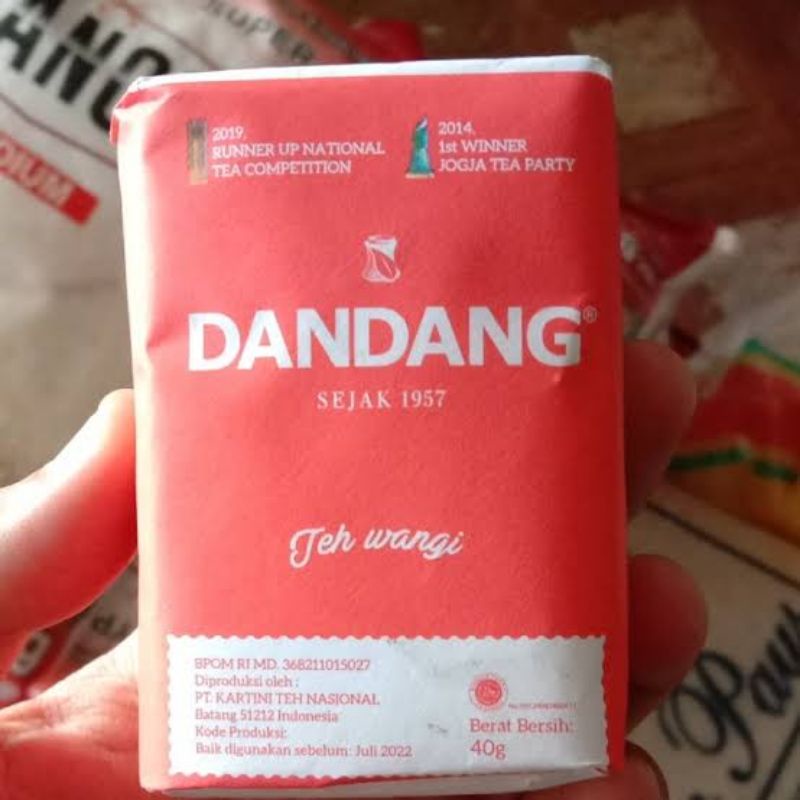 

TEH ORIGINAL AROMA MANTAP | TEH DANDANG MERAH 40Gr | TEH TABUR MERAH NIKMAT