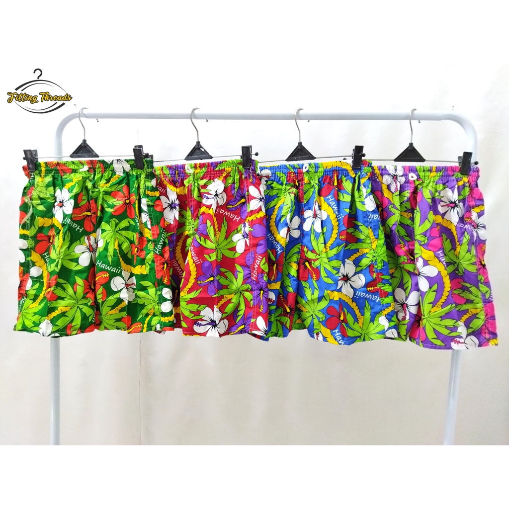 Celana Pantai Hawai Anak Remaja / Celana Kolor Motif / Celana Pendek Boxer Harian / Celana Bali