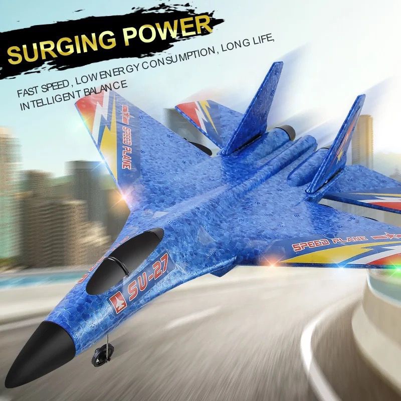 Promo Pesawat Remote Control Glider RC Mainan Airplane SU-27 Pesawat RC Eps