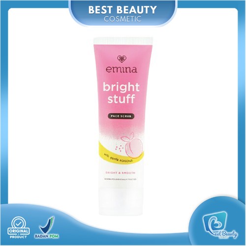 ★ BB ★ Emina Bright Stuff Face Scrub 50ml