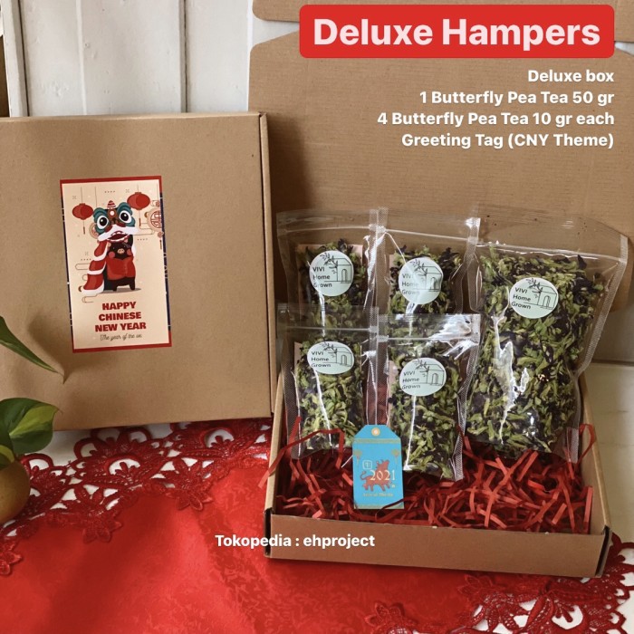 

Deluxe Hampers Natal Christmas Lebaran Sincia Imlek Birthday Hadiah