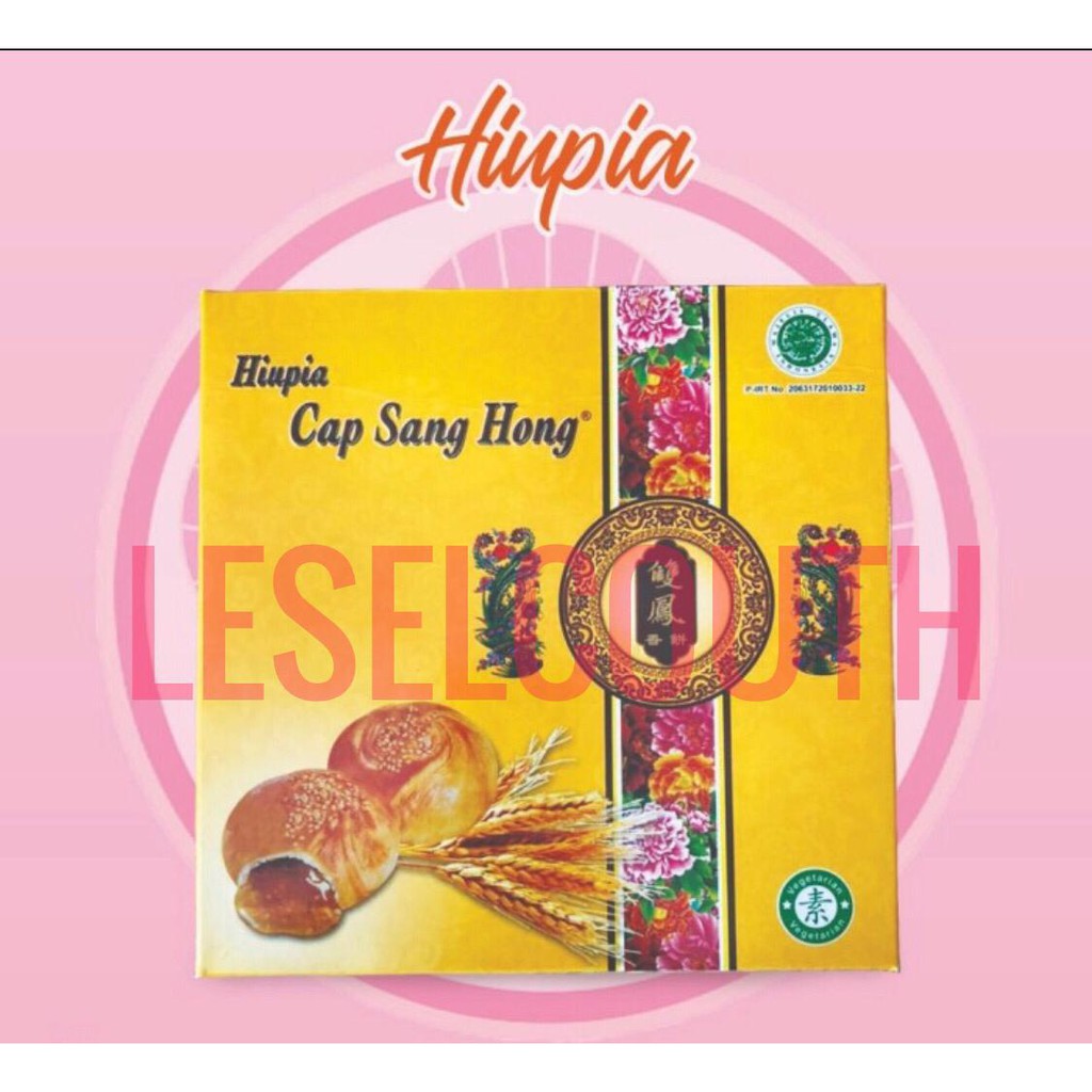

Kue Hiu Pia Cap Sang Hong / kue vegetarian/ snack vegetarian 10 pcs