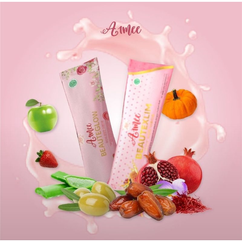 Aimee Beautexlim minuman Fiber premium