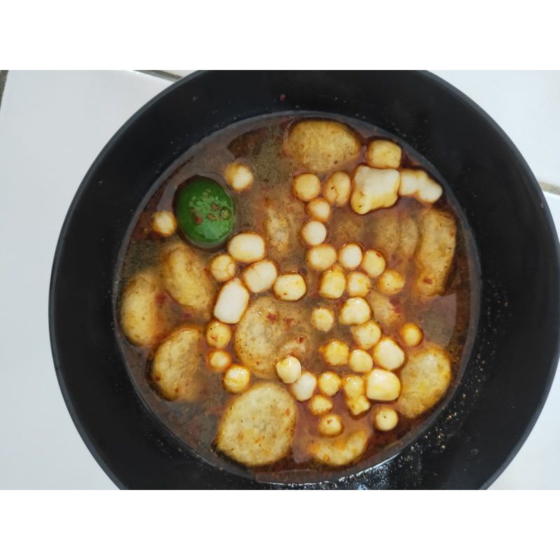 CIPENG KUAH BUMBU CIKRUH / CIRENG GEPENG KUAH