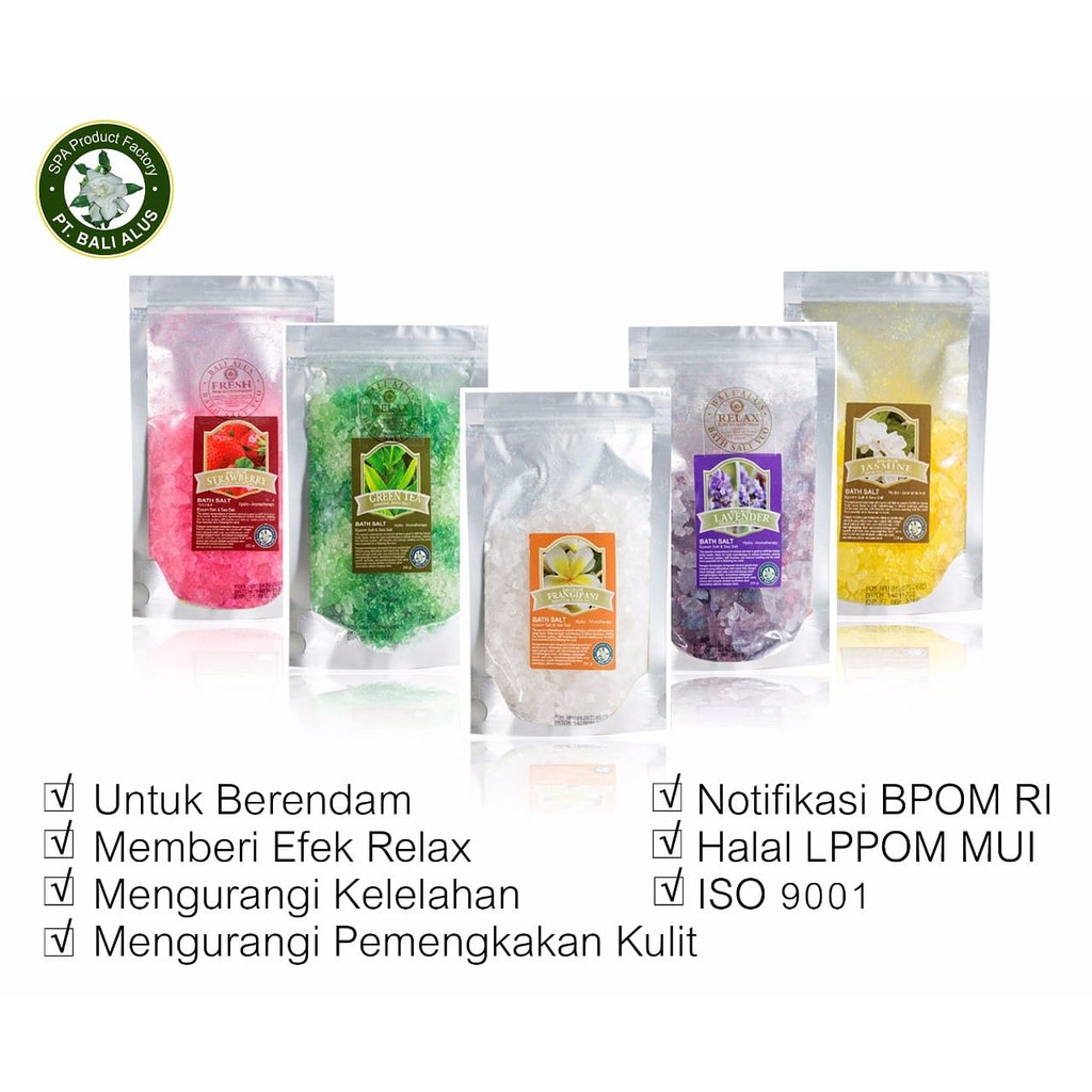 Bath Salt Mineral Bali Alus