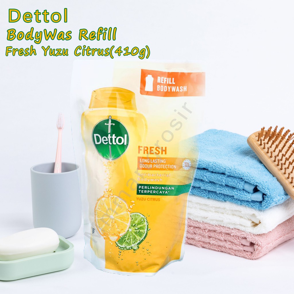 DETTOL REFILL BODYWASH 410g / SABUN
