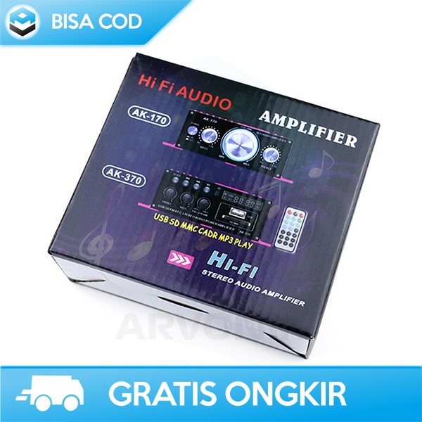 CAR POWER AMPLIFIER HI-FI MINI DIGITAL STEREO BASS BY ANENG FULL CNC