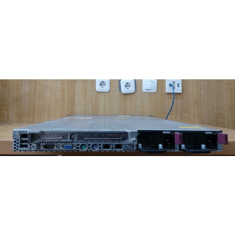 Server HP Proliant Dl 360 G5 1U Intel Xeon E5420 Ram 8 GB DDR2 HDD 146x2 GB Murah Hdd 146x2