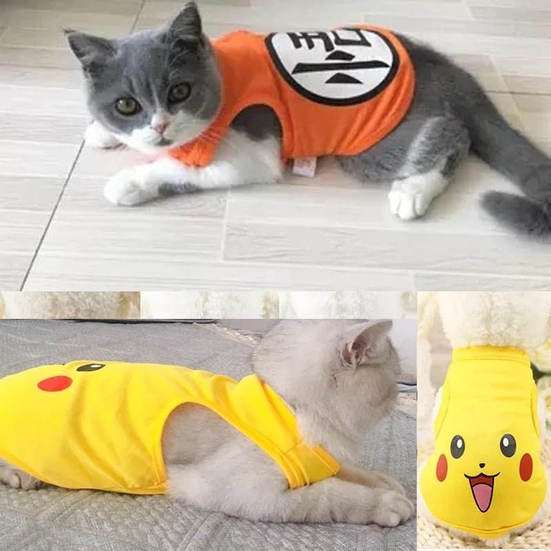 Pakaian Kucing/Anjing Polisi/Baju Kucing/ Pakaian Kostum anjing Kucing