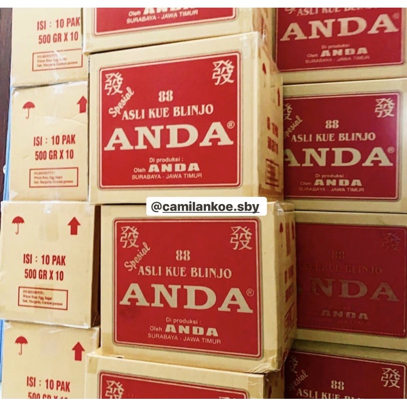 

1 Dus Kue Blinjo Anda Merah