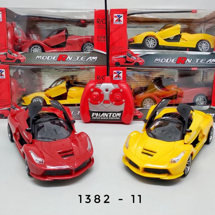 Mobil Remote Control 1:24 Mobil Remot Modern Team Buka Pintu dari Remot Radio Kontrol RC