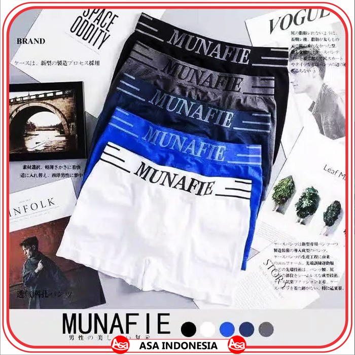 GROSIR Munafie underwear Men Boxer - Celana Boxer Pria (TSC197) ASAINDONESIA