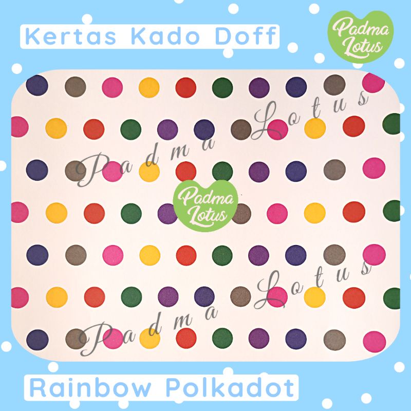 Kertas Kado Polkadot