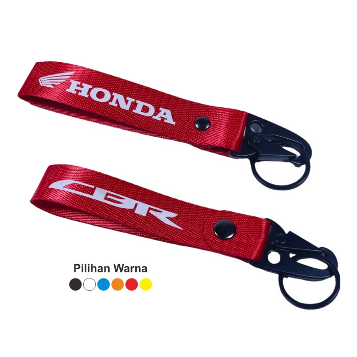 Gantungan Kunci Motor Honda CBR - Keychain Carabiner webbing