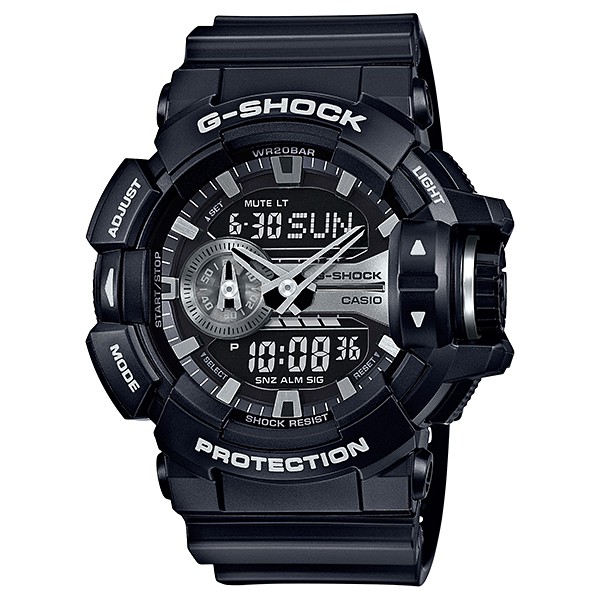 *FREE ONGKIR* Jam Tangan Pria G Shock Casio G-Shock Original GA-400GB-1A Protection *PROMO BRANDED*