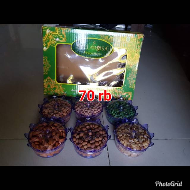 

kacang parcel isi 6