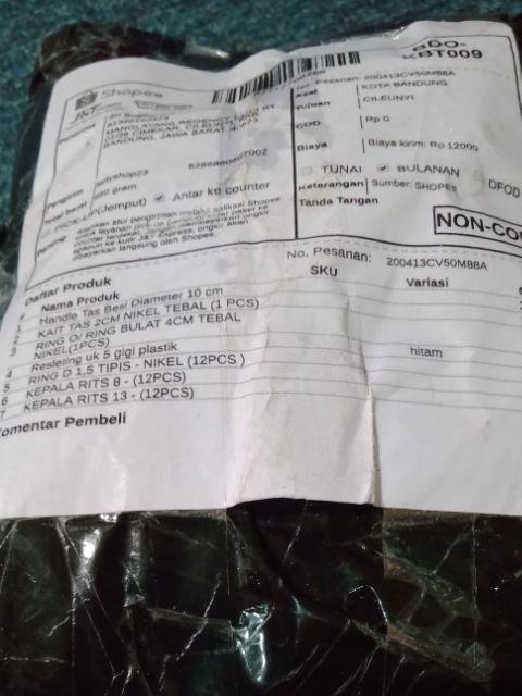 Ring O/ Ring Bulat 4cm Tebal Nikel(1pcs)