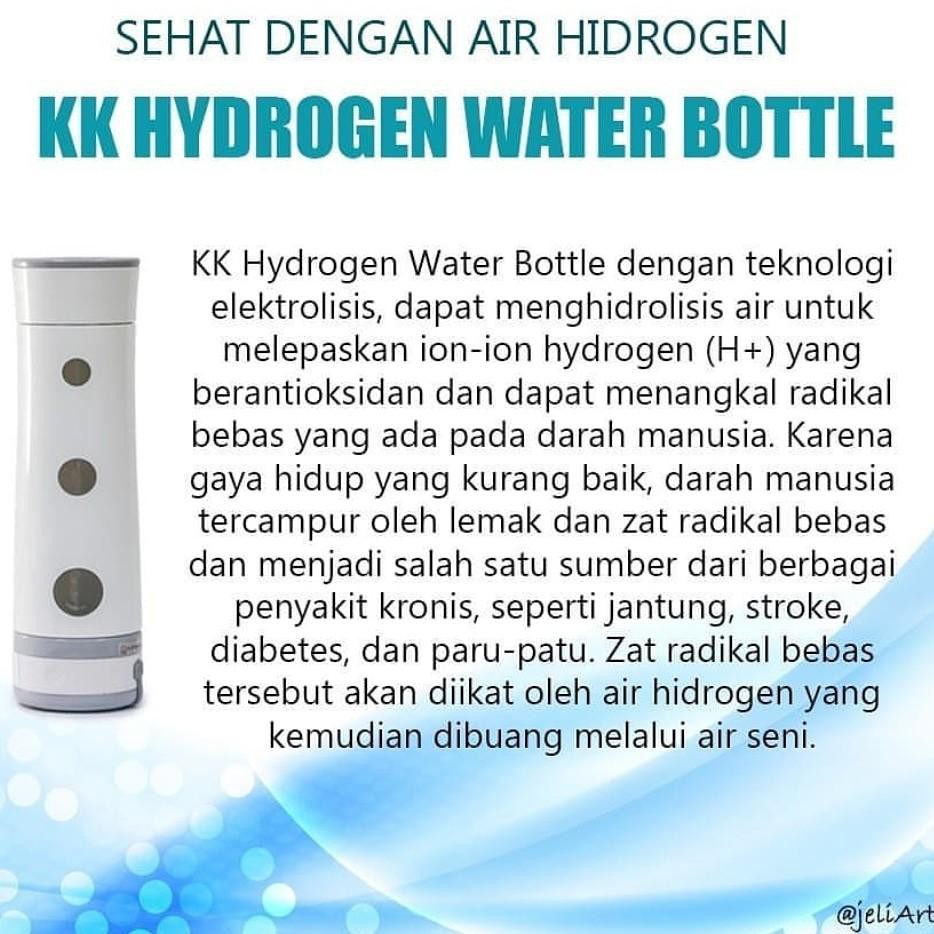 Promo Botol Mengubah Air Hidrogen KK Hydrogen Water Bottle KK Indonesia