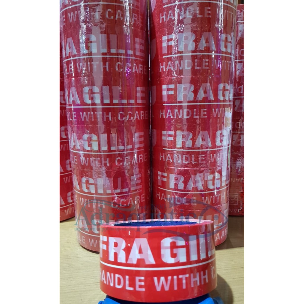 

LAKBAN FRAGILE MERAH ISOLASI STIKER STICKER AWAS PECAH JANGAN DIBANTING AQUARIUM