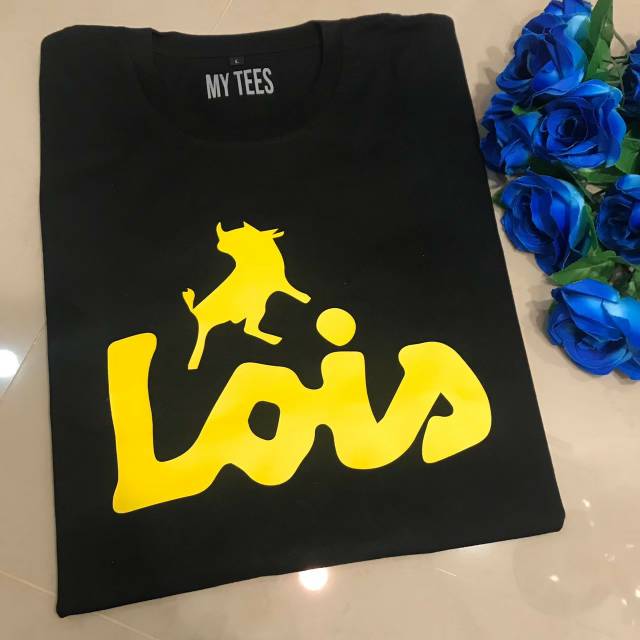 KAOS INISIAL L O /BRANDED TEE/IMPORT TEE/KAOS CUSTOM