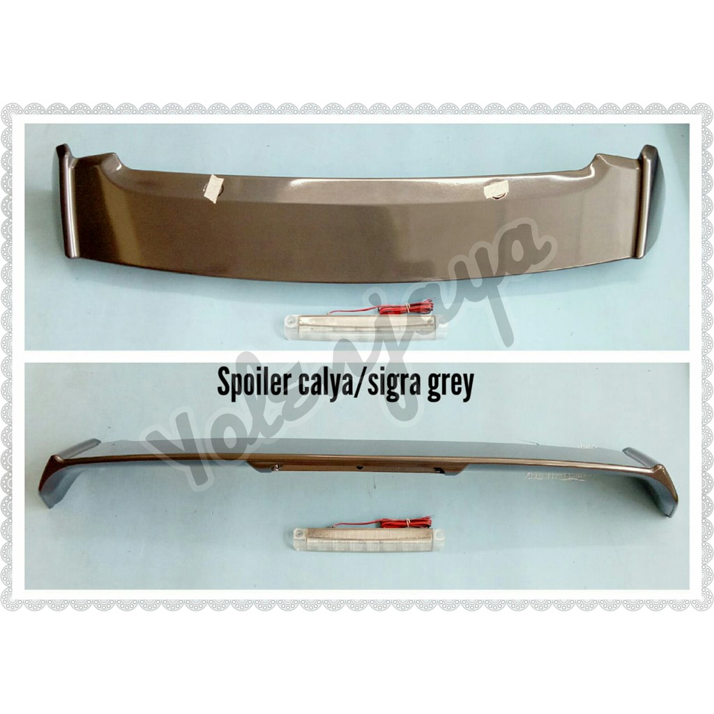Spoiler Calya / Sigra Grey