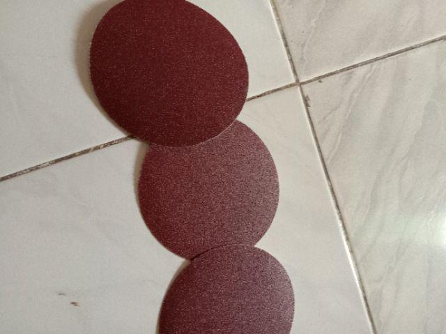 Amplas Tempel Velcro 4 In No 100 / Amplas Bulat