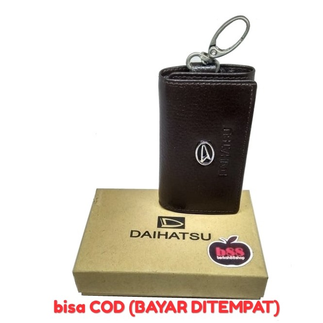 Gantungan Kunci Mobil DAIHATSU / Dompet STNK Kulit Asli