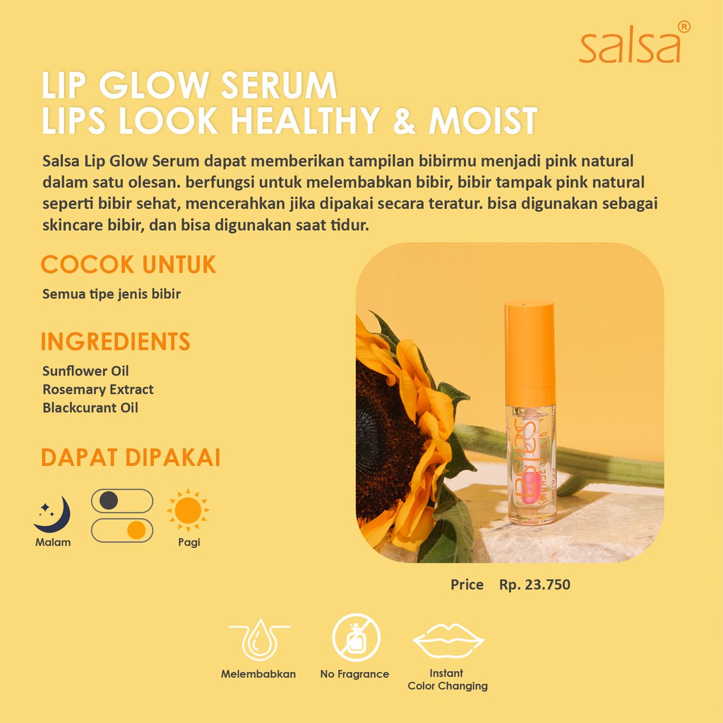 SALSA Lip Glow Serum - Serum Bibir