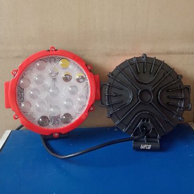 Lampu Tembak Sorot SIFCO 17 LED Bulat Merah