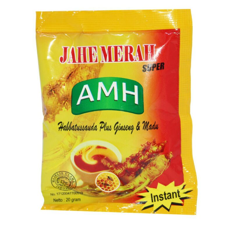 

AMH Jahe Merah 10 sachet ( 1renceng )