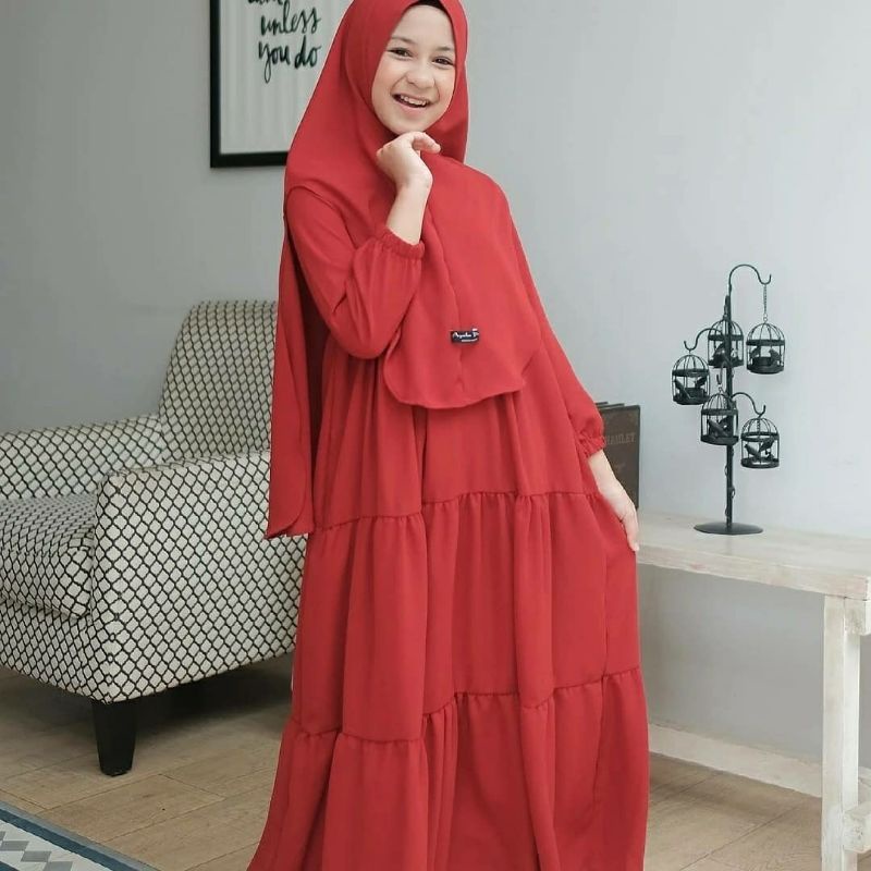 GAMIS ANAK PEREMPUAN ZAHRA KIDS