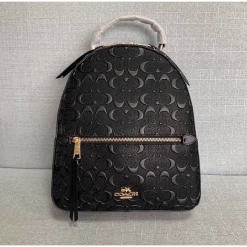 Coach Jordyn Backpack Shoulder Bag in Signature Leather with Rivets (F77688)