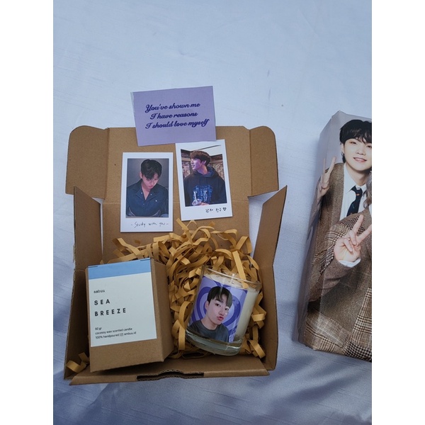 BTS Ambuu Scented Candle / Premium Soy wax Scanted Candle / Lilin Aromaterapi / Lilin Beraroma