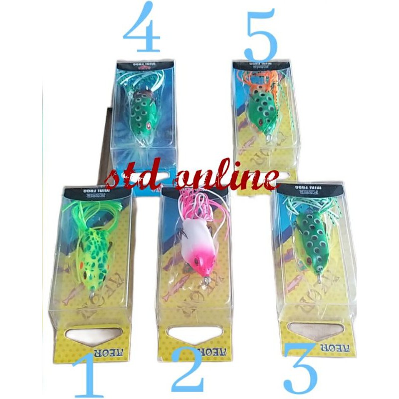 Umpan kodok kodokan untuk ikan gabus hrg 1bh