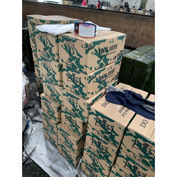 

Briket Coco Army 72 Pcs