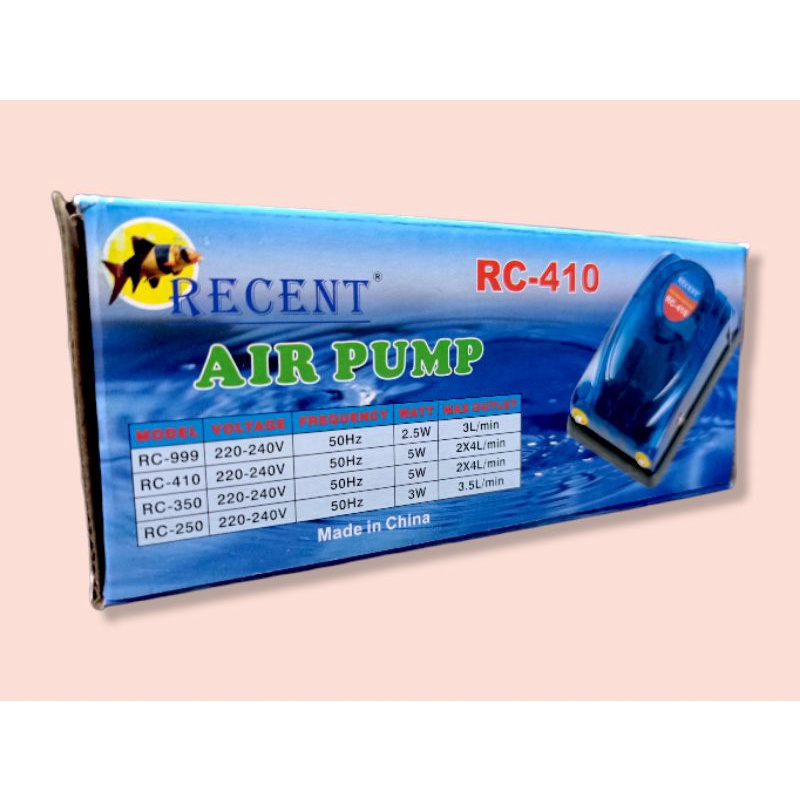 Promo Murah Pompa Udara Airpump RECENT RC 410