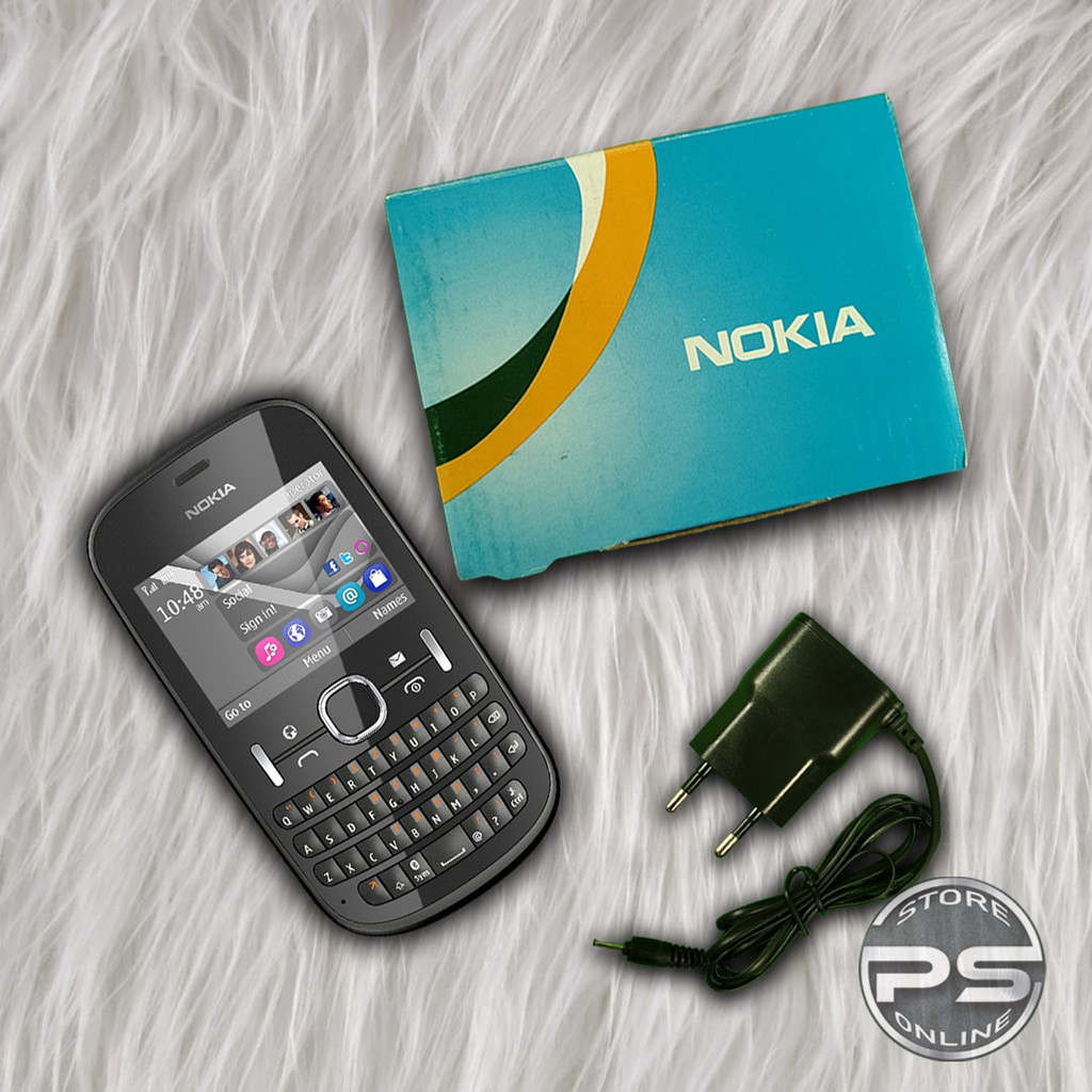 HP Nokia 201 ASHA Qwerty - HP Jadul - HP dengan fitur lengkap-5