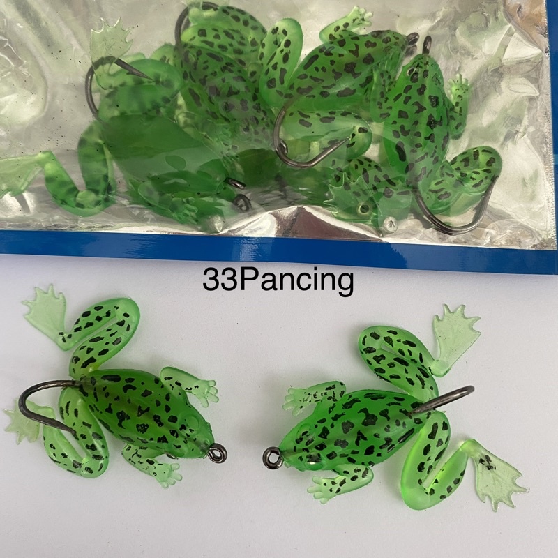 Umpan Tiruan Kodok Karet Hijau