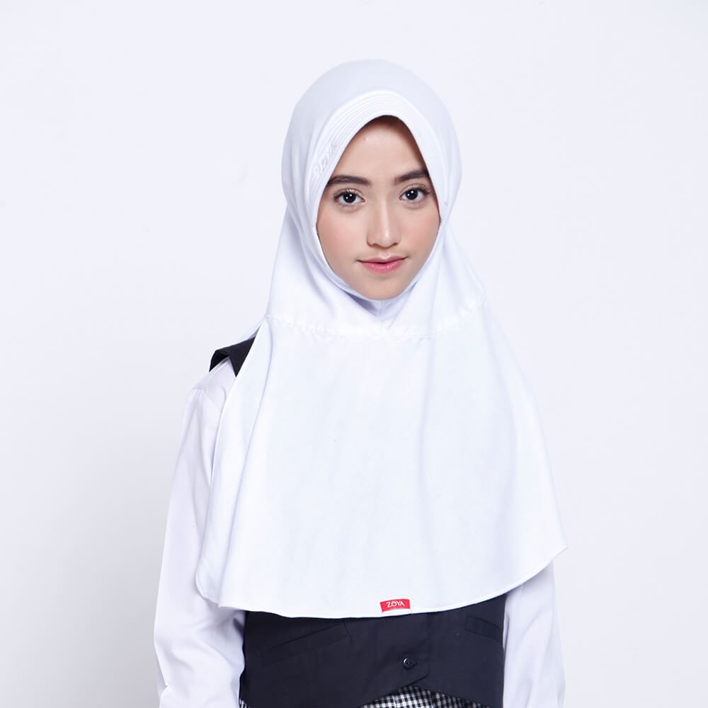 Kerudung Anak / Kerudung Sekolah ZOYA / Bergo / Hijab Instan Small - KREATIFMINI