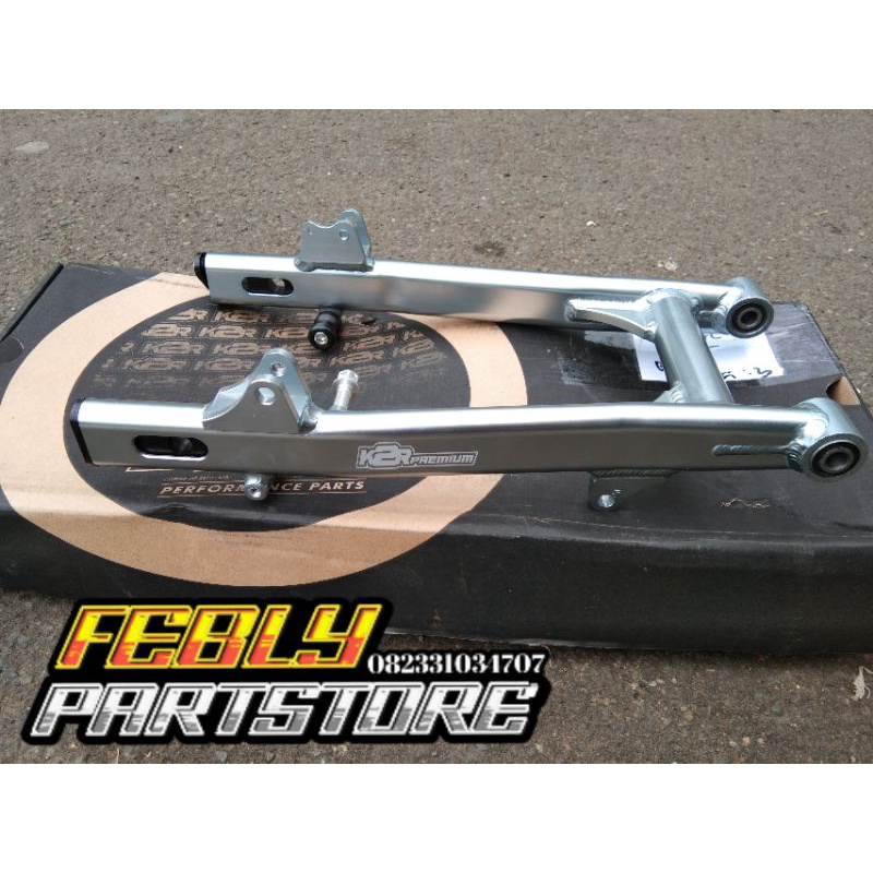 SWING ARM AREM K2R KAWAHARA TITANIUM CB BEGEL PAJANG ARM K2R CB BEGEL PAJANG AREM K2R CB BEGEL PANJA