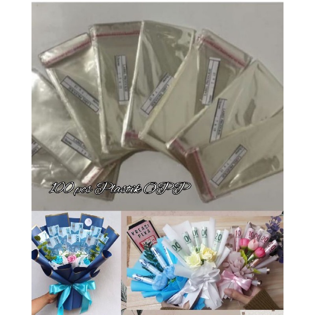 

Plastick Money Bouquet - Plastik Opp Untuk Buket Uang